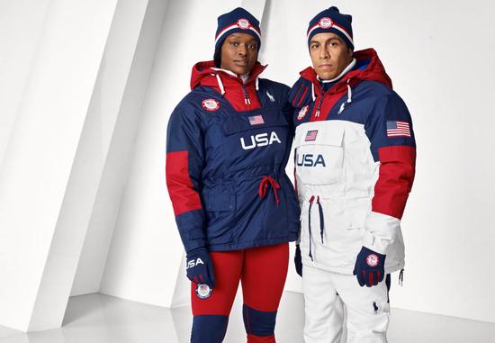 Ralph Lauren 打造的美国代表队服装