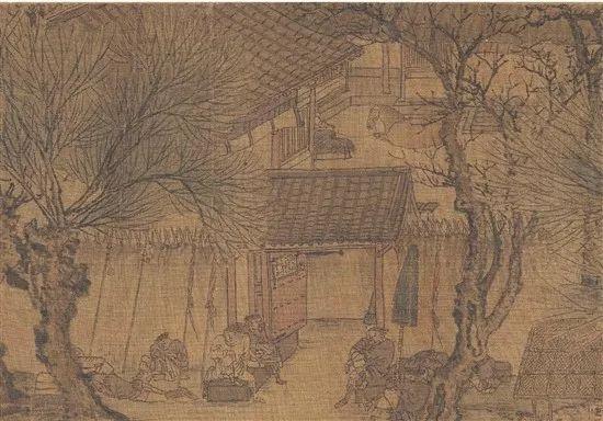 宋 张择端 清明上河图(局部) 递铺 绢本设色 北京故宫博物院藏