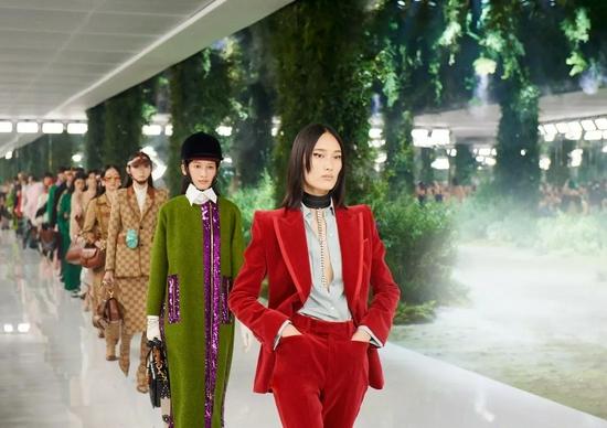 Gucci在六月于上海举办“Aria-时尚咏叹调”系列时装秀