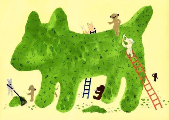 Painting系列 犬草