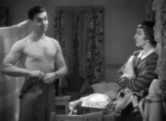 克拉克·盖博(Clark Gable)就是那个时代的男神代表(图片来源:豆瓣@不合时宜的人)