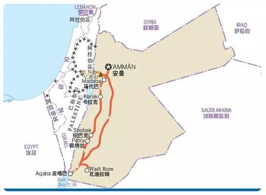 由Lonely Planet《约旦》指南提供
