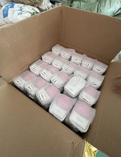 图注:2021年7月,包括LUNA洁面仪在内的假冒FOREO产品在浙江省的突袭行动中被查获