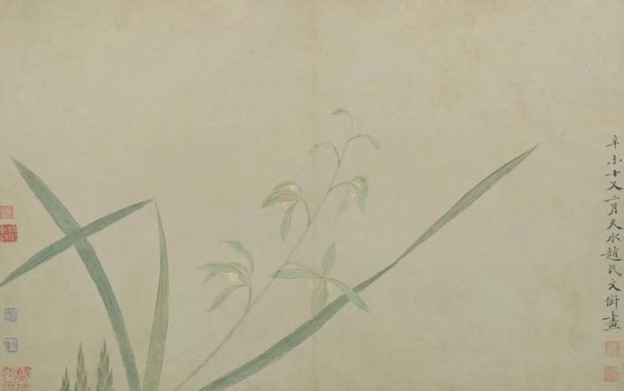 (明)文俶《花卉图册》,故宫博物院藏