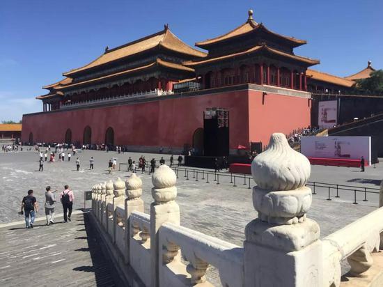 展览位于紫禁城午门,凭故宫门票免费参观