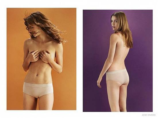 Acne Studios内衣系列 图片来源:fashiongonerogue