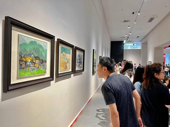 形色协奏曲—王嘉陵油画创作50年回顾展开幕