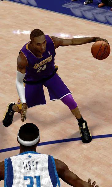 在《NBA 2K9》中拥有个人签名鞋,并不是每一位球星都能享受的‘特殊待遇’
