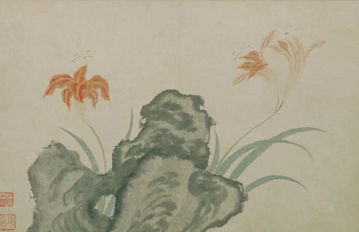 (明)文俶《花卉图册》,故宫博物院藏