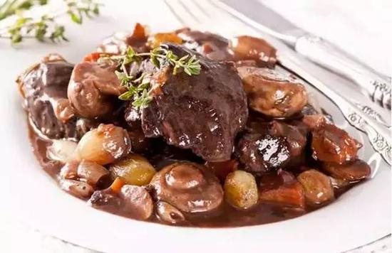 勃艮第红酒炖牛肉Boeuf Bourguignon