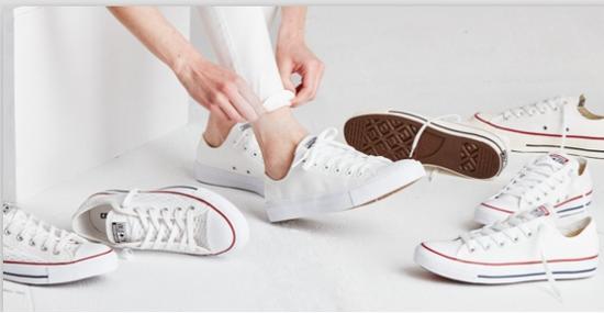 匡威小白鞋之纯色Chuck Taylor All Star常青款
