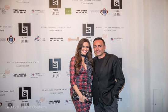 法国名媛Celia Jaunat & Hermès客户经理Michael Coste