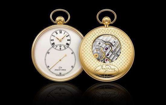 雅克德罗The Pocket Watch Ivory Enamel怀表