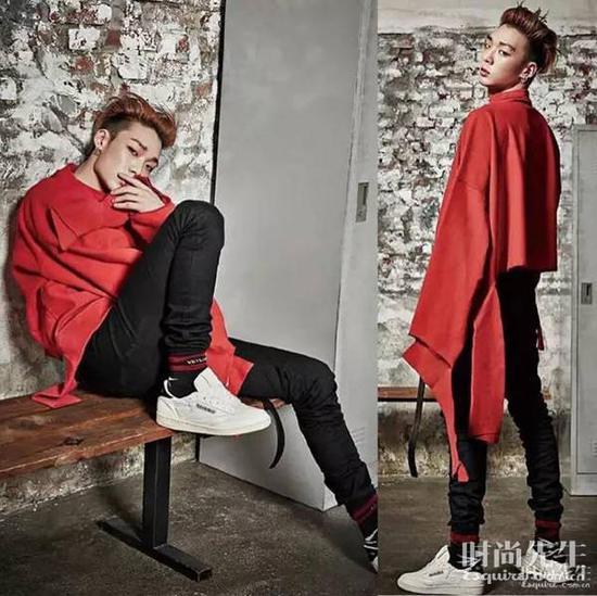 以Bobby为代表的Hippop界的Rapper们似乎很钟情于这个品牌