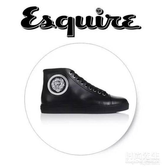 Versus Versace Lion Head High-Top Trainers