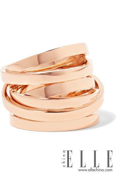 REPOSSI Technical Berb re 18K 玫瑰金戒指