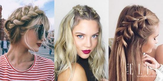 夏天不想剪短发?你可以编发啊