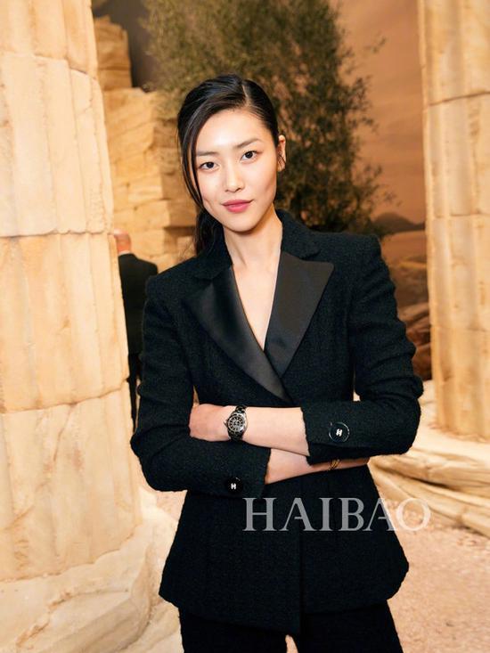 刘雯 Chanel 2017/18早春秀场造型