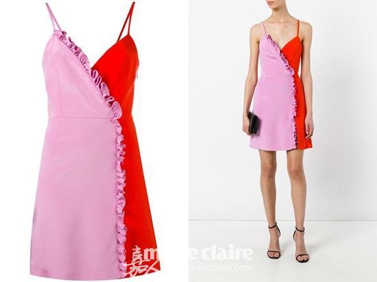 Fausto Puglisi 拼色迷你连衣裙