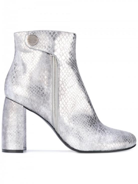 STELLA MCCARTNEY Alter金属感蛇纹及踝靴¥6,562