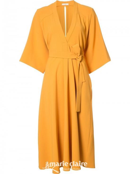 TOME和服式系腰带连衣裙¥5,667