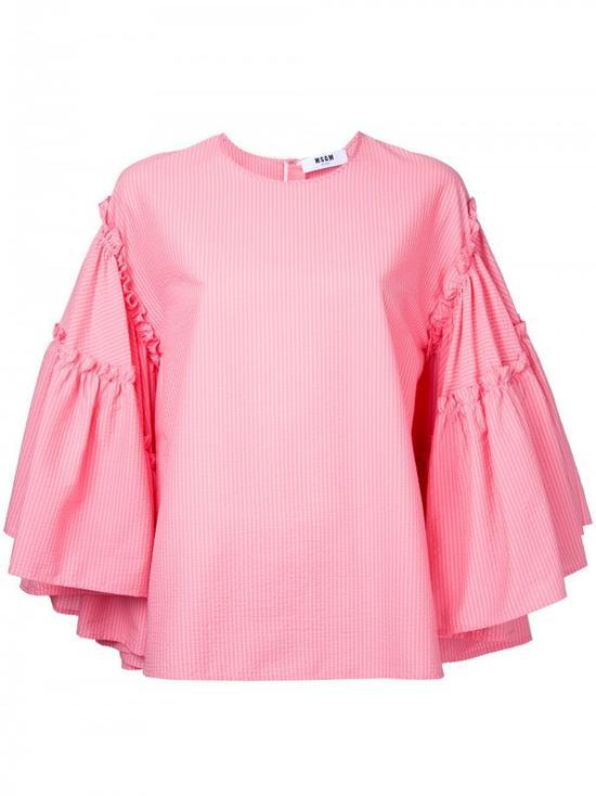 MSGM 喇叭袖罩衫 ¥3,155