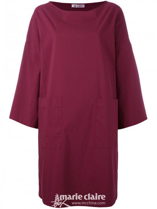 BARENA 长袖宽松连衣裙 ¥1,561