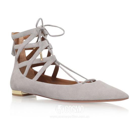绑带鞋来自Aquazzura