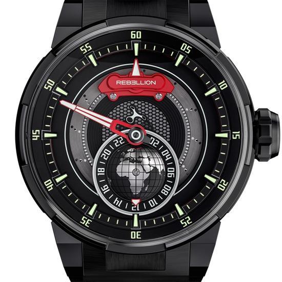 Rebellion Timepieces Predator 2.0 GMT,售价19500瑞郎。图片来源于GPHG。