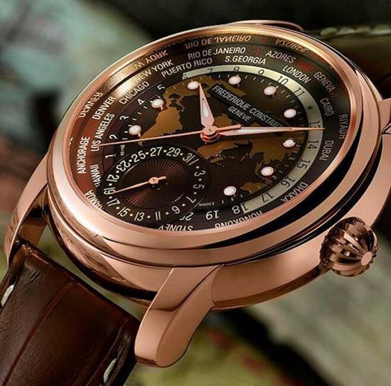 康斯登Classic Worldtimer Manufacture,图片来源康斯登。