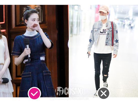 可儿的牛仔外套美得太犯规!原来copy女神穿衣如此简单