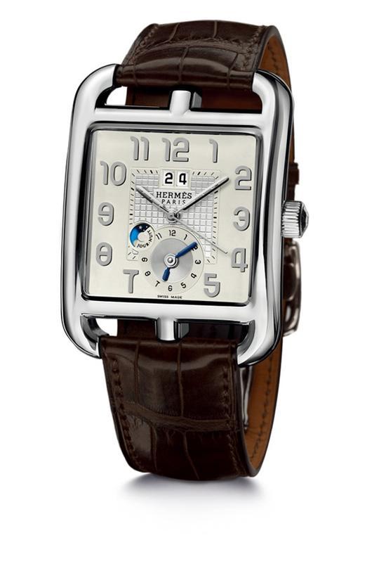 Hermès Cape Cod GMT 双时区腕表,图片来源Hermès 。