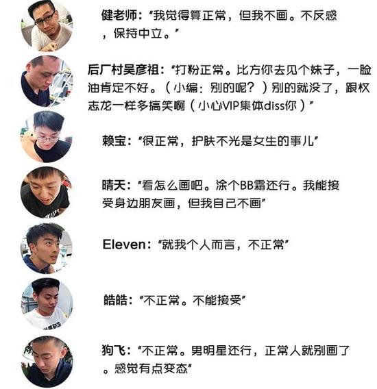 因为见识过化妆在女人身上“化腐朽为神奇”的魔力,直男癌们怕这样神奇的事情也发生在自己的身上——