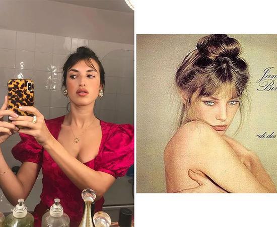 Jeanne和Jane Birkin