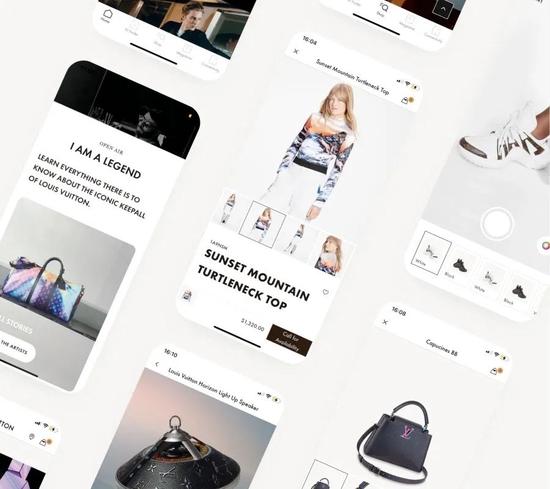 Louis Vuitton 推出诸多官方 APP