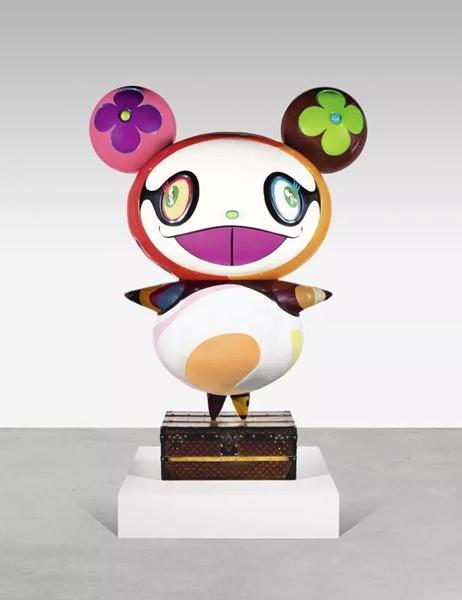 村上隆,《熊猫》,2003年作。成交价1,215,000 英镑