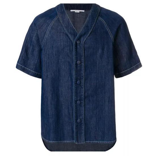STELLA MCCARTNEY V领纽扣衬衫 ¥3,972