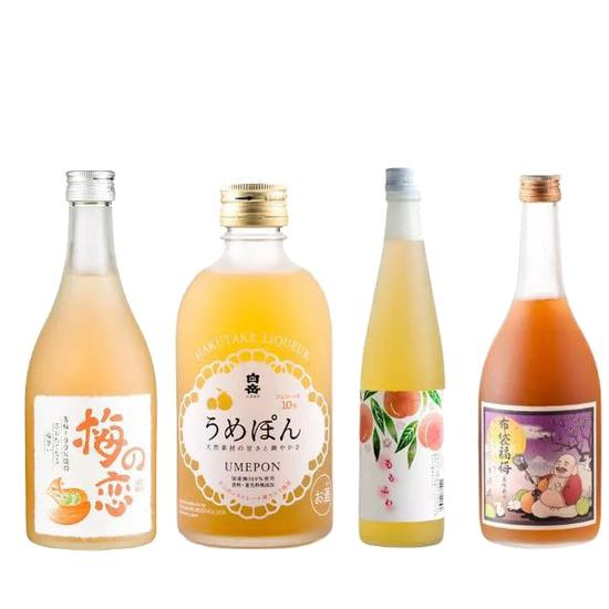 日系的桃子酒,杏子酒、青梅酒
