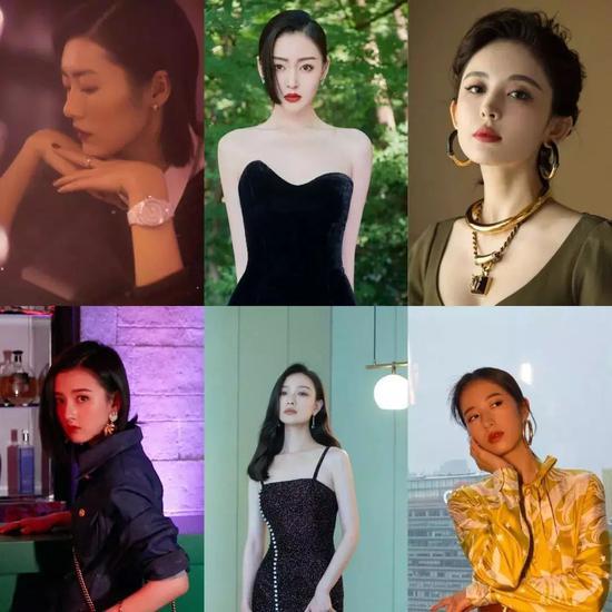 图源:微博@刘雯@Crystal张天爱 @我是娜扎@宋祖儿@倪妮V@杨采钰Ora