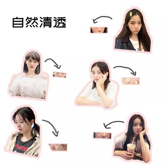 图源:微博@演员文淇&@张子枫&@歐陽娜娜Nana &@赵今麦angle&@柴蔚