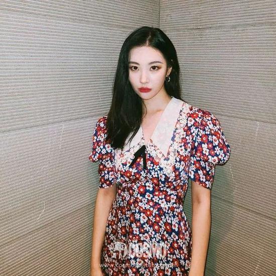▲宣美 裙子:Miu Miu