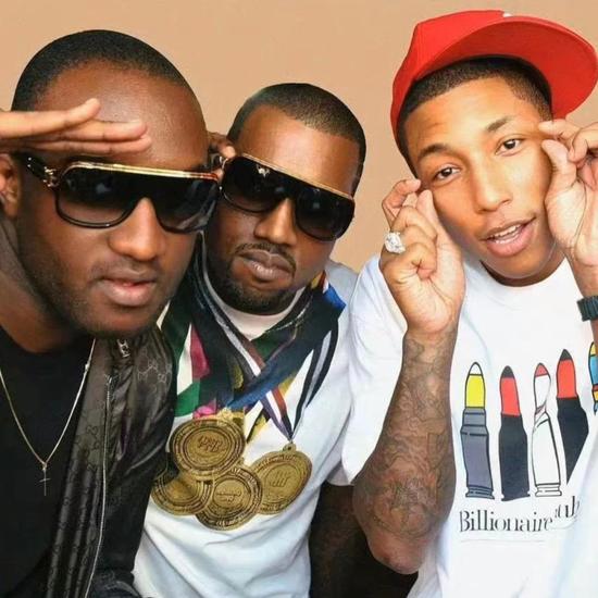 Virgil Abloh、Kanye、Pharrell Williams