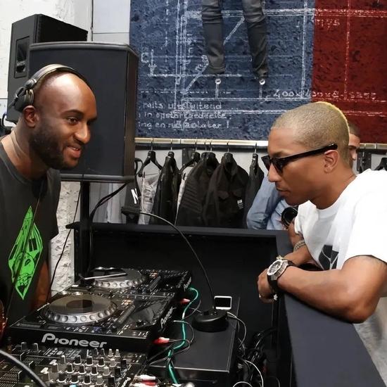 Virgil Abloh、Pharrell Williams