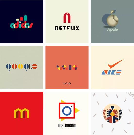 ▲99 Designs 上展示的改造款 logo