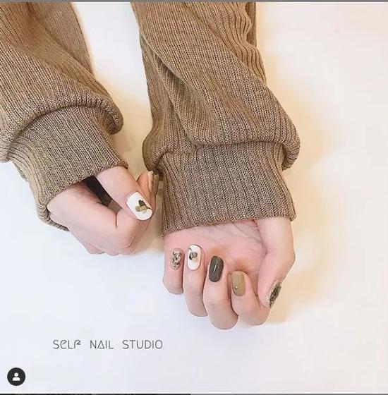图源ins@cookie nail