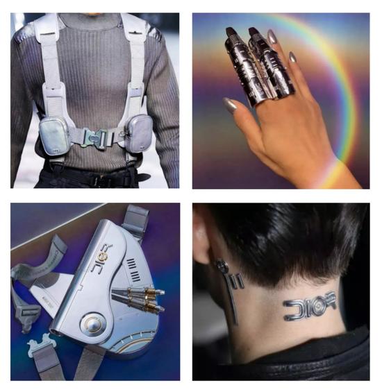 ▲DIOR MEN Pre-Fall 2019 X 空山基