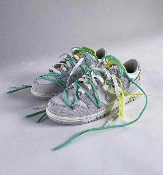 OFF-WHITE x NIKE “THE 50”系列DUNK LOW作品