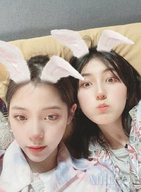 (图片来源:欧阳娜娜微博)