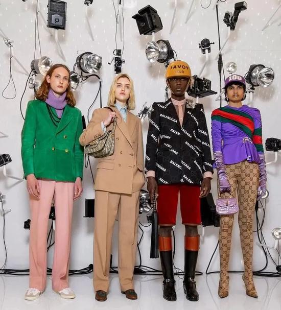 Gucci x Balenciagia 2021Aria系列