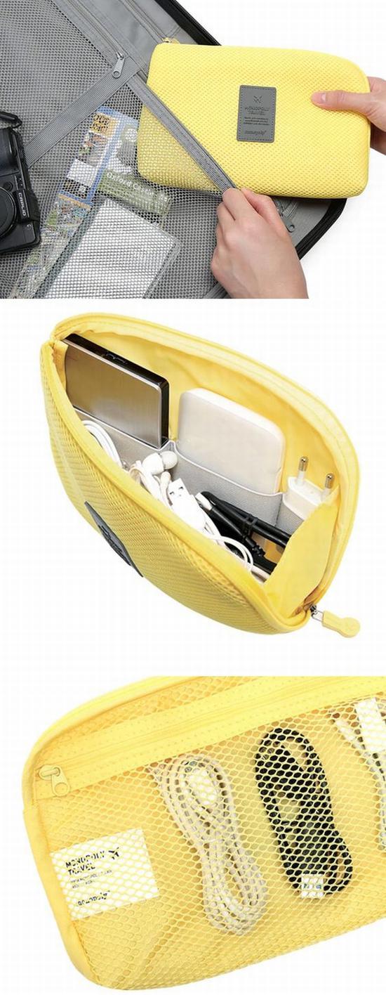 电子产品收纳 图片源自pinterest@MochiThings
